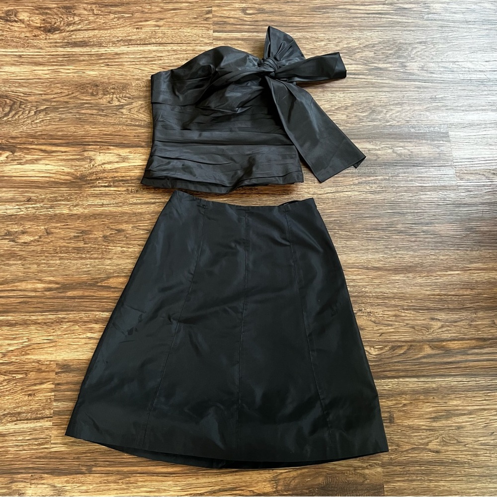 Ralph Lauren Silk Corset and Skirt Set